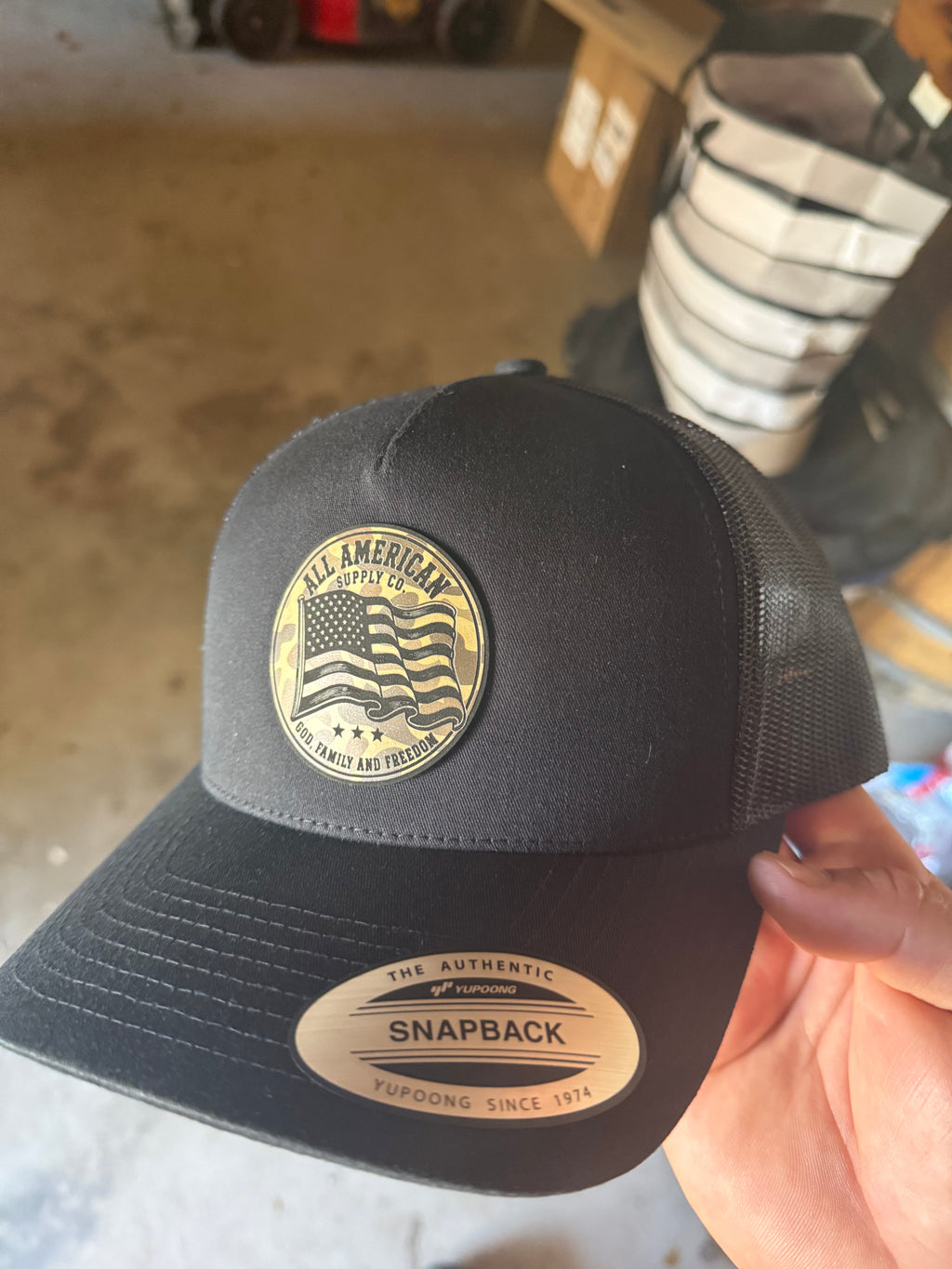 All American Camo Hat