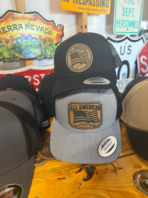 All American Supply Co. rectangle patch Hat