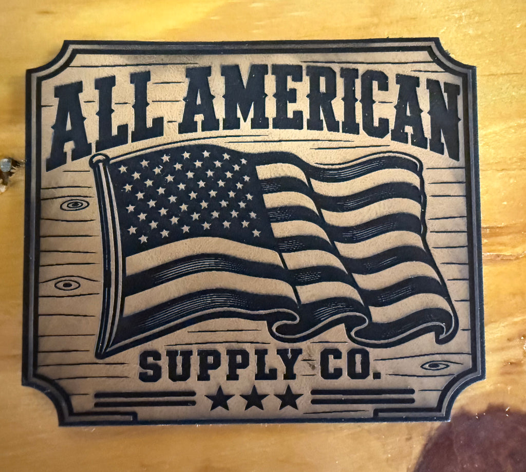 All American Supply Co. rectangle patch Hat