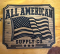All American Supply Co. rectangle patch Hat
